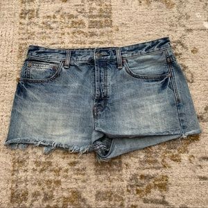 Free People Jean Shorts